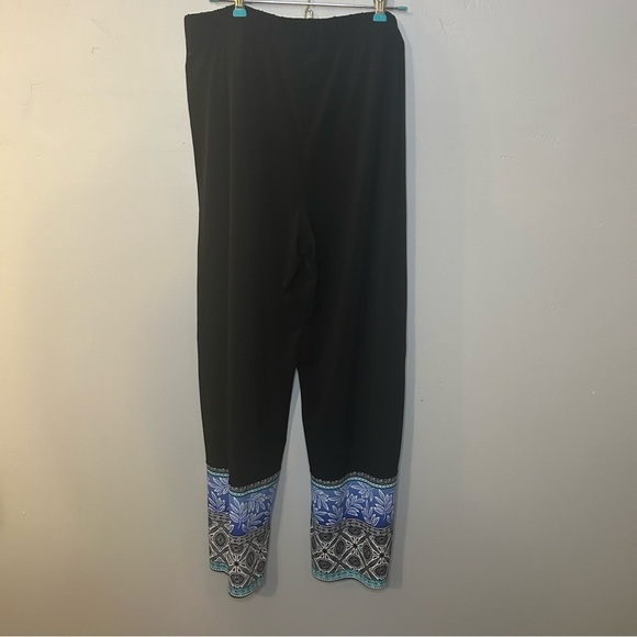 East 5th Wide Leg Boho Lounge Comfortable Pants Large Elastic Waistband Stretch - Picture 2 of 5